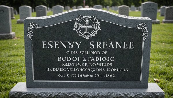 Plaque funéraire personnalisée : un hommage unique et durable